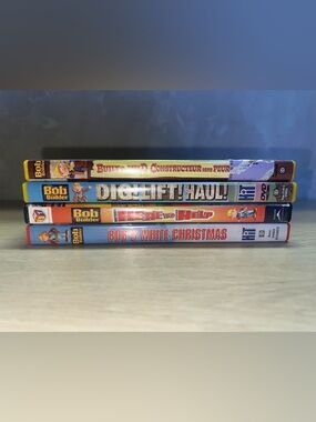 Bob the Builder DVD Lot – 4 Movies 🚧